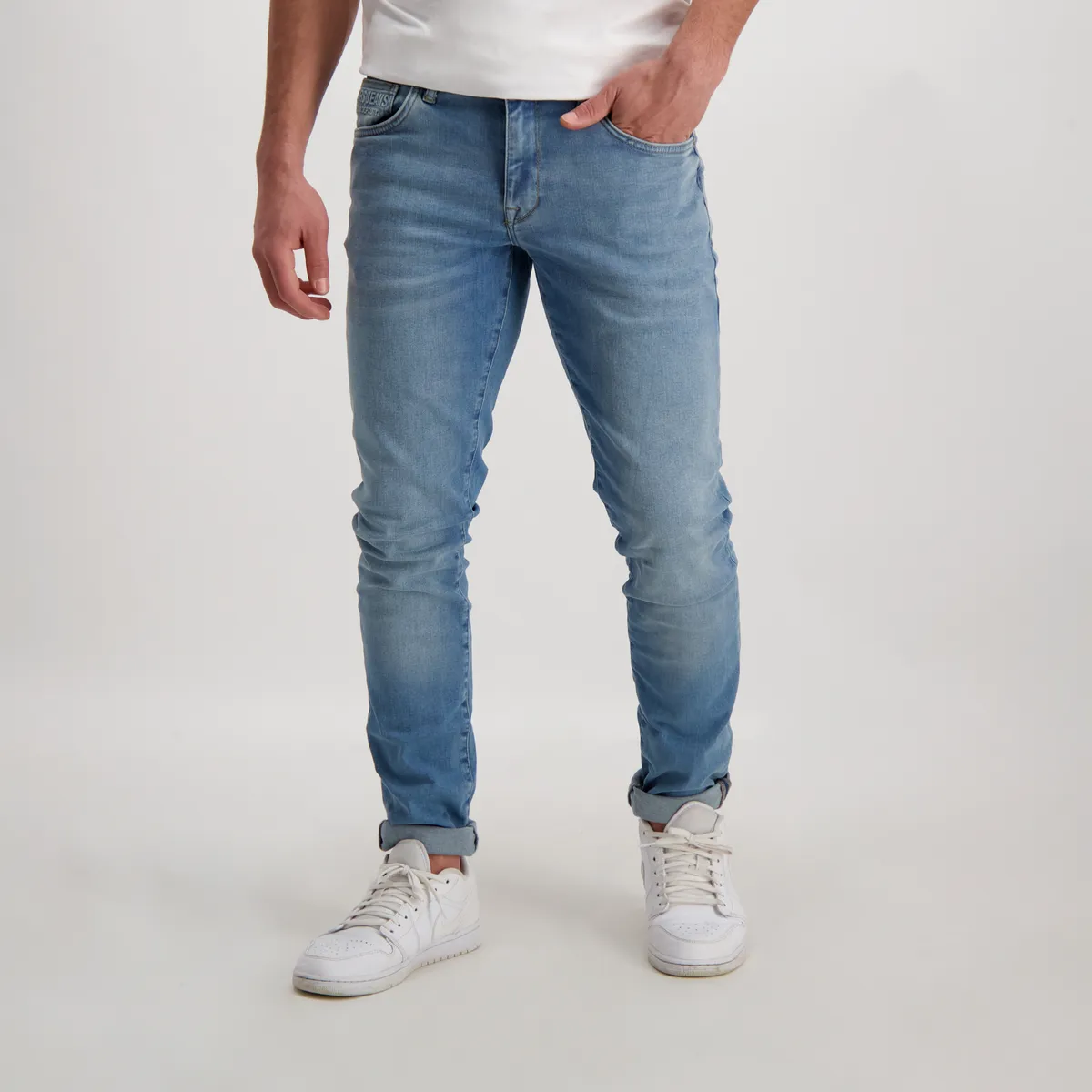Cars Jeans Bates Slim fit Bleached Used