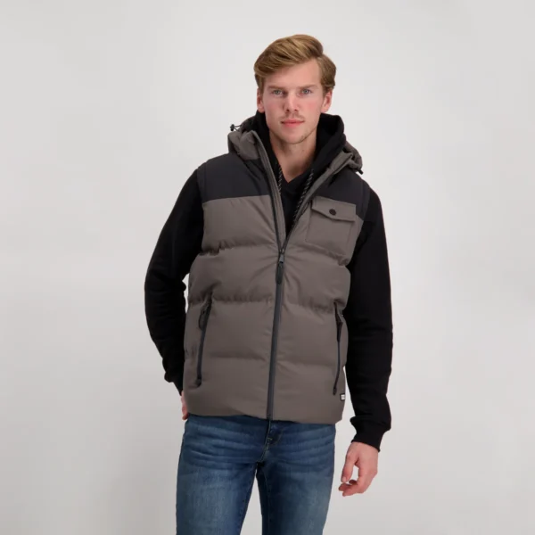 Cars Jeans Winter Bodywarmer Stoyder Poly Moss