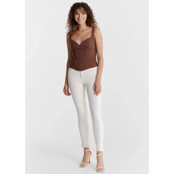 Coj Jeans Lina Off White