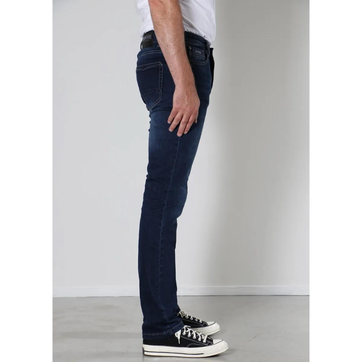 New Star Jeans Jv Slim Dark Blue - Afbeelding 4