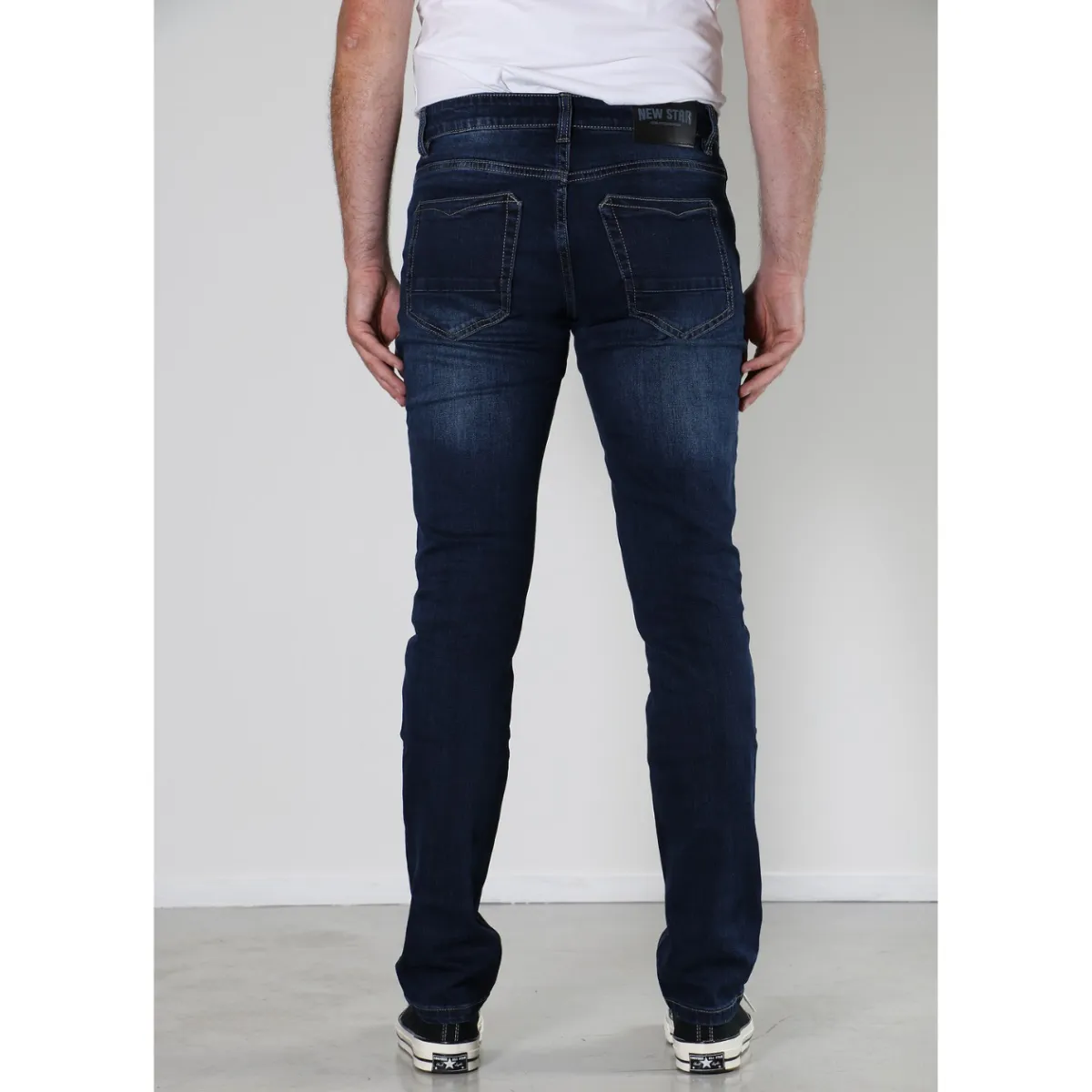 New Star Jeans Jv Slim Dark Blue - Afbeelding 2