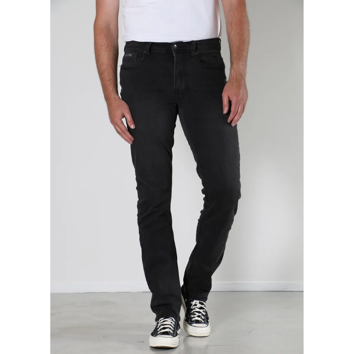 New Star Jeans Jv Slim Black Denim