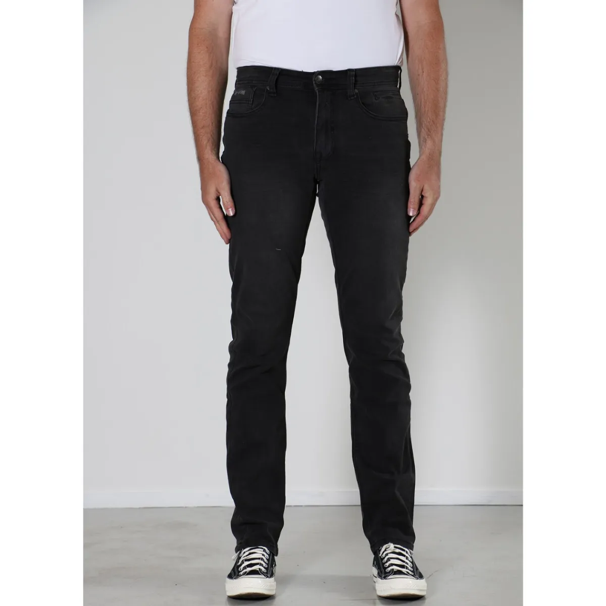 New Star Jeans Jv Slim Black Denim - Afbeelding 3