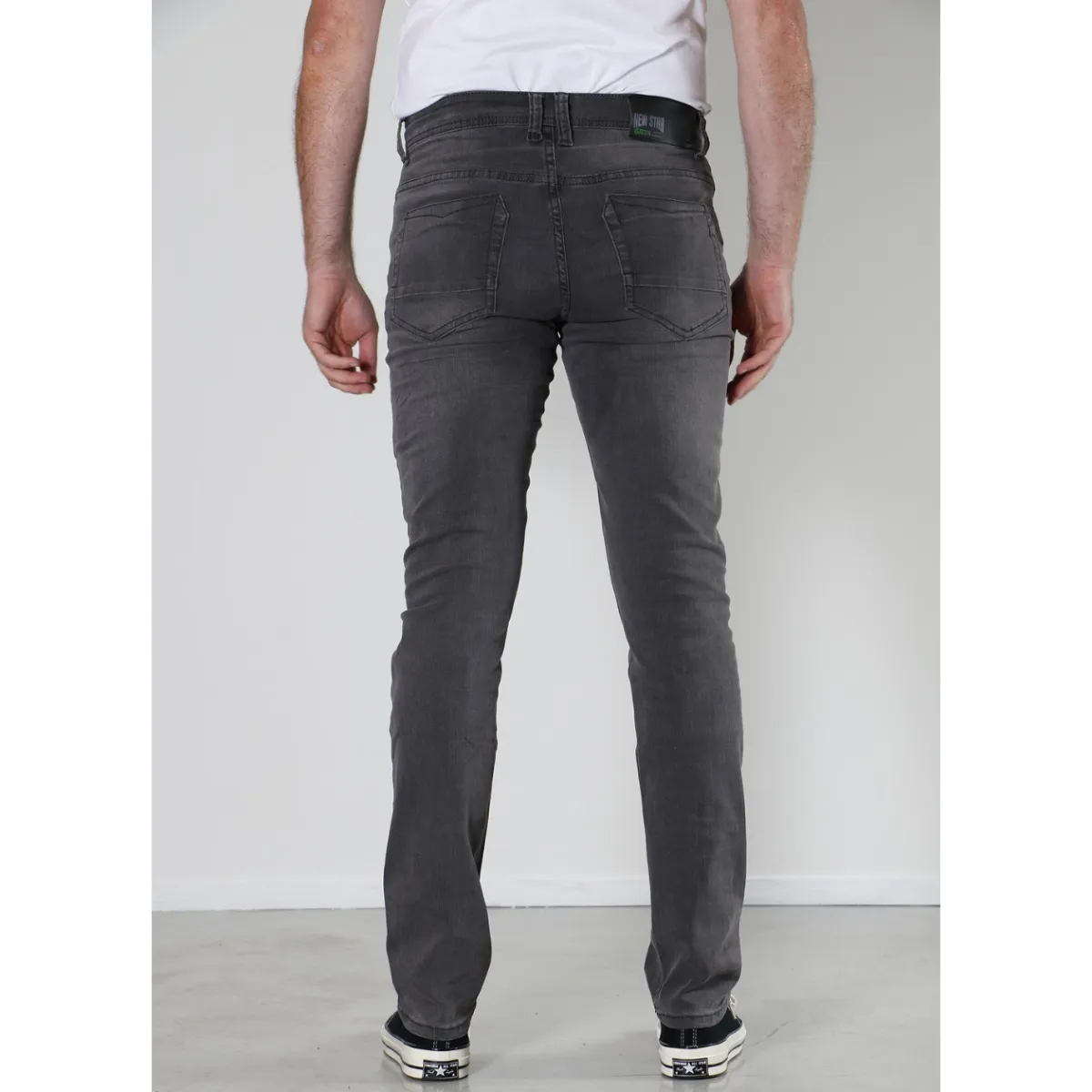 New Star Jeans Jv Slim Grey Used - Afbeelding 2
