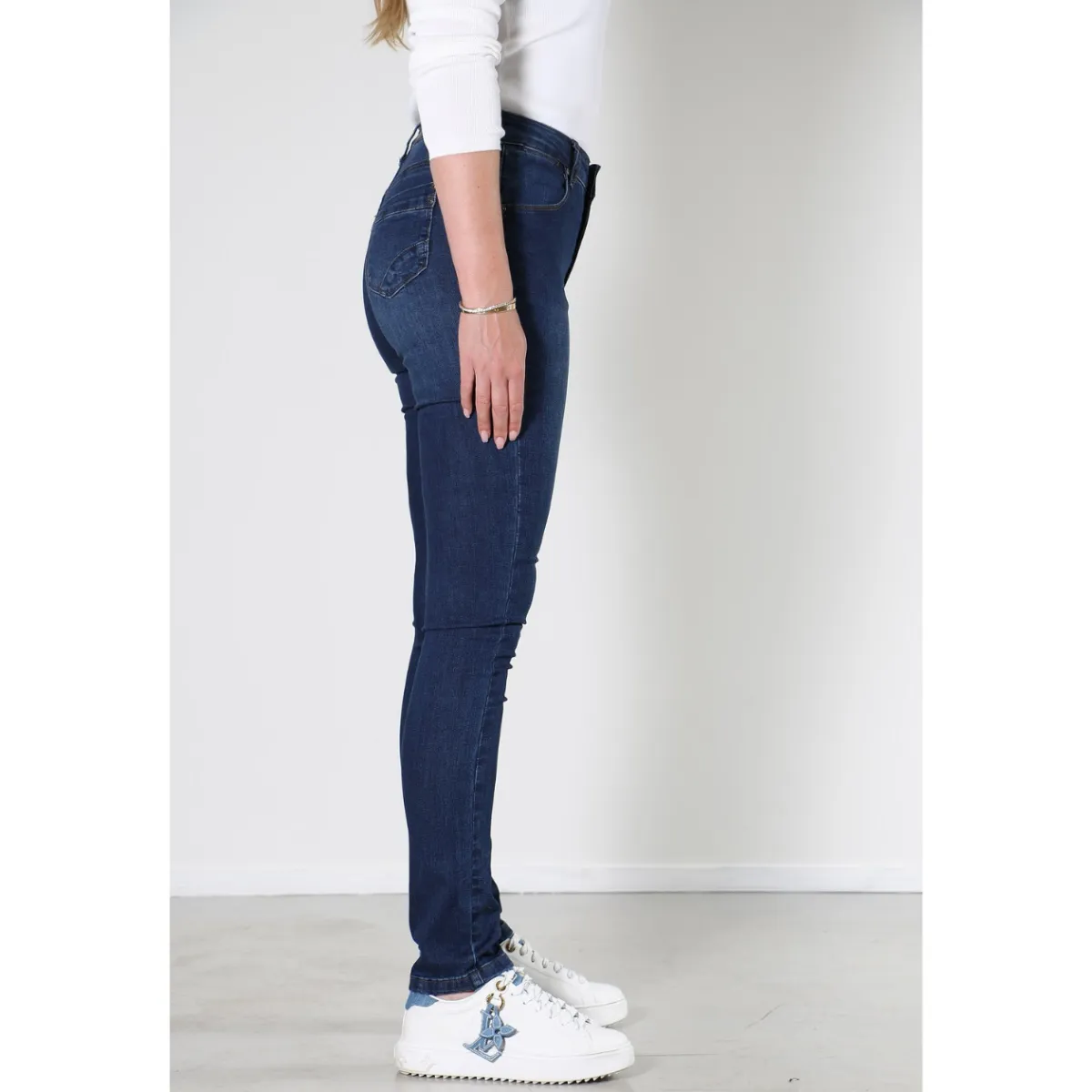 New Star Jeans New orleans Denim Dark Used - Afbeelding 4